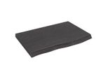 Syfax™ Ripiano Marrone Scuro 60X40X(2-4) Cm Massello Rovere Trattato