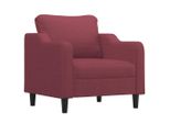 Syfax™ Poltrona Rosso Vino 60 Cm In Tessuto