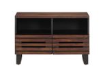 Syfax™ Mobile Porta Tv Marrone 70X34X46 Cm In Legno Massello Di Mango
