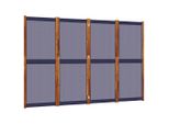 Syfax™ Divisorio A 4 Pannelli Blu Scuro 280X180 Cm