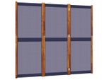 Syfax™ Divisorio A 3 Pannelli Blu Scuro 210X180 Cm