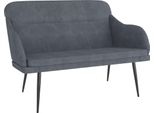 Syfax™ Panca Grigio Scuro 110X76X80 Cm In Velluto