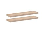 Syfax™ Mensole Pensili 2 Pz 90X23,5X4 Cm In Truciolato