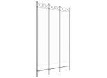 Syfax™ Divisorio A 3 Pannelli Bianco 120X200 Cm In Tessuto