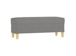 Syfax™ Panca Grigio Scuro 100X35X41 Cm In Tessuto