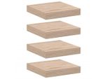 Syfax™ Mensola Pensili 4 Pz 23X23,5X4 Cm In Truciolato