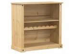 Syfax™ Cantinetta Per Vini 107,5X51X105,5Cm Legno Massello Pino