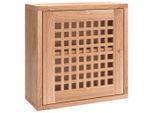 Syfax™ Armadietto Da Parete 42X18X42 Cm In Legno Massello Di Noce