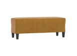 Syfax™ Panca Marrone 100X35X41 Cm In Velluto