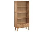 Syfax™ Libreria Otta Con 2 Cassetti Marrone In Legno Massello Di Pino