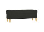 Syfax™ Panca Nera 100X35X41 Cm In Tessuto