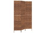 Syfax™ Divisorio Ambienti 3Pannelli Marrone 122X180Cm Giacinto D'acqua