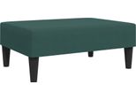 Syfax™ Poggiapiedi Verde Scuro 77X55X31 Cm In Velluto