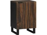 Syfax™ Armadio Per Lavabo Da Bagno Con Porta Noce 38 X 33,5 X 58 Cm