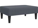 Syfax™ Poggiapiedi Grigio Scuro 77X55X31 Cm In Velluto