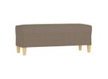 Syfax™ Panca Tortora 100X35X41 Cm In Tessuto