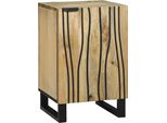 Syfax™ Armadio Per Lavabo Da Bagno Con Porta Marrone 38 X 33,5 X 58 Cm