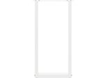 Syfax™ Gambe Per Tavolo Consolle A Forma Di U 2 Pz Bianche 28X(72-73) Cm In Acciaio