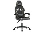 Syfax™ Sedia Da Gaming Girevole Nero E Mimetico In Pelle Finta