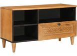 Syfax™ Unità Tv Marrone Chiaro 80 X 33 X 46 Cm Legno Multistrato