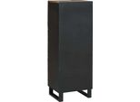 Syfax™ Credenza Marrone 40 X 33 X 110 Cm Legno Massello Di Mango