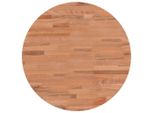 Syfax™ Piano Per Tavolo Ø50X1,5 Cm Rotondo In Legno Massello Di Faggio