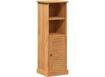 Syfax™ Mobile Da Bagno Vigo Marrone E Marrone Miele 37 X 34 X 110 Cm