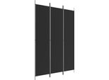 Syfax™ Divisorio A 3 Pannelli Nero 150X220 Cm In Tessuto
