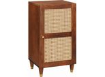 Syfax™ Credenza Marrone 40 X 33,5 X 75 Cm Legno Di Mango Massello
