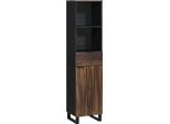 Syfax™ Armadio Per Lavabo Da Bagno Con Porta Noce 38 X 33 X 160 Cm