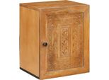 Syfax™ Mobile Da Bagno Con Porta Marrone Chiaro 38 X 33 X 48 Cm
