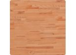 Syfax™ Piano Per Tavolo 70X70X2,5 Cm Quadrato Legno Massello Di Faggio