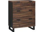 Syfax™ Credenza Marrone 60 X 33.5 X 75 Cm Legno Massello Di Mango