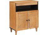 Syfax™ Credenza Marrone Chiaro 33.5 X 60 X 75 Cm