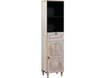 Syfax™ Mobile Da Bagno Bianco 38 X 33 X 160 Cm Legno Multistrato