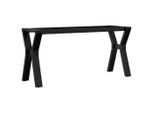 Syfax™ Telaio Gambe A Y Per Tavolino Da Salotto 90X30X43 Cm In Acciaio