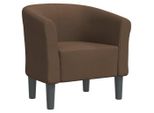 Syfax™ Poltrona Cabriolet Marrone In Tessuto
