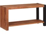 Syfax™ Libreria Marrone 80 X 30 X 40 Cm Legno Di Acacia Massello