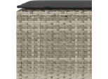 Syfax™ Panca Da Giardino Con Cuscino 110X30X40,5 Cm In Polyrattan