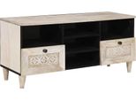 Syfax™ Unità Tv Con Cassetto Bianco 100 X 33 X 46 Cm Legno Multistrato