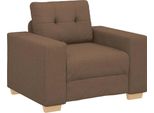 Syfax™ Divano Sedia Marrone 100X78X80 Cm In Tessuto