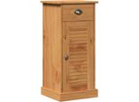 Syfax™ Mobile Da Bagno Vigo Marrone E Marrone Miele 37,5 X 34 X 80 Cm