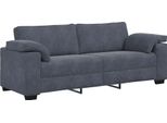 Syfax™ Divano A 3 Posti Grigio Scuro 220X77X82 Cm In Velluto