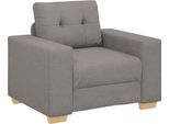 Syfax™ Poltrona Tortora 100X78X80 Cm In Tessuto
