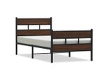 Syfax™ Giroletto Senza Materasso Con Testiera E Pediera 75X190 Cm
