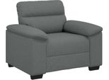 Syfax™ Poltrona Grigio Scuro 100X81X84 Cm In Tessuto
