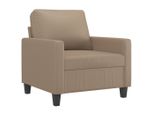 Syfax™ Poltrona Cappuccino 60 Cm In Pelle Finta