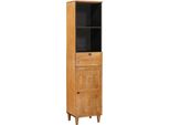 Syfax™ Mobile Da Bagno Con Cassetto Marrone Chiaro 38 X 33 X 160 Cm