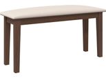 Syfax™ Panca 90 Cm Marrone In Legno Massello Di Hevea