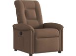 Syfax™ Poltrona Reclinabile In Tessuto Marrone